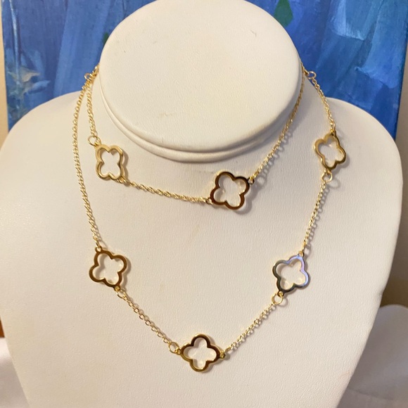 GYPSY STONE STATEMENT FASHION NECKLACE - Picture 4 of 14